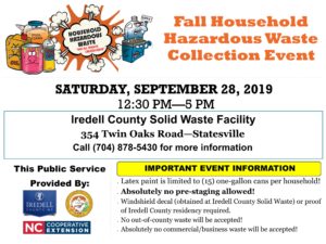 Cover photo for Hazardous Waste Collection Event
