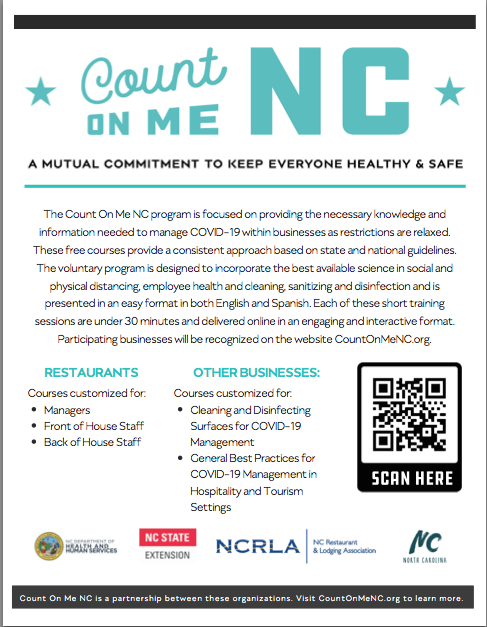 Count On Me NC Flyer