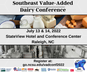 Cover photo for Southeast Value-Added Dairy Conference Registration Is Open Now!