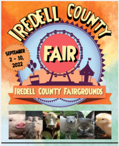 Iredell County Fair Sept 2 -10